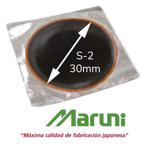 10306-Parche camara-redondo-30mm-Maruni-1 Parche cámara nº 1 - S2: Ø30mm