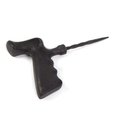 Raspa punzón helicoidal reforzada