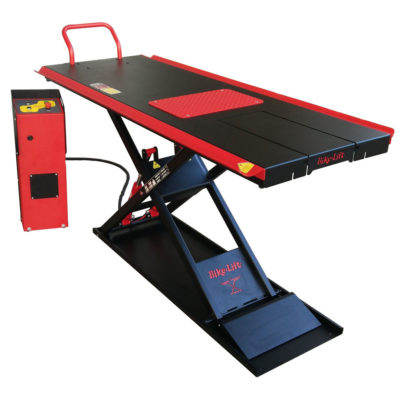 Elevador de Bike-lift pensado para grandes Harley y motos customizadas