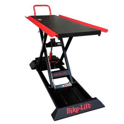 Elevador de moto RACING 350 de BIKE-LIFT, de reducidas dimensiones