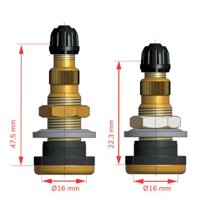 Válvula aire-agua agrícola tubeless